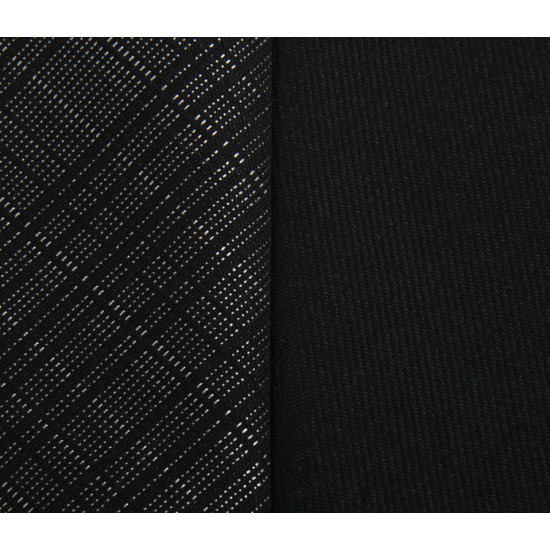 Standard fabric / upholstery fabric for Mercedes Vito - Tunja Black/Grey