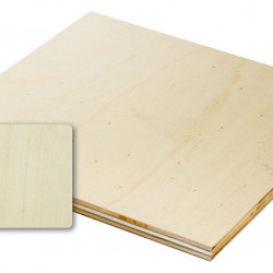 Furniture board, poplar natural, 1/4 board