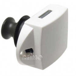 Push Lock - Furniture Lock - Grey