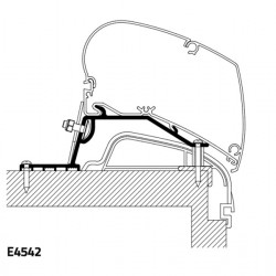Thule roof mounting adapter for Hobby