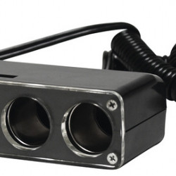 Carbest 2-way multi-splitter with USB port