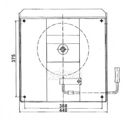 Adapter for Sportscraft seat for VW T5 and T6 from model year 2003 onwards