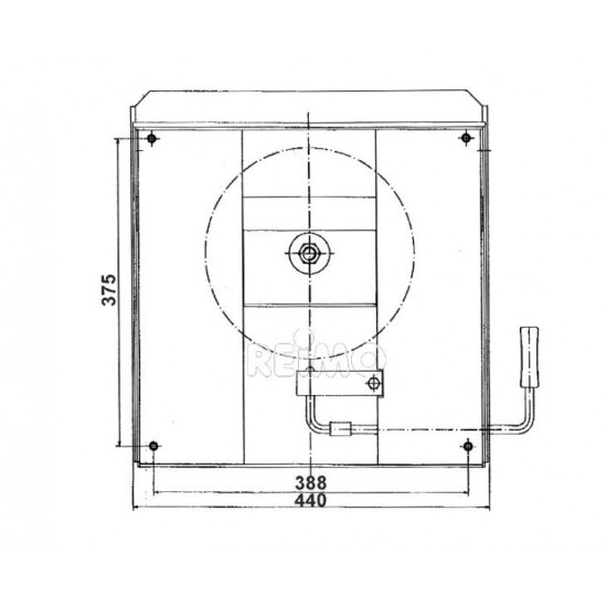 Adapter for Sportscraft seat for VW T5 and T6 from model year 2003 onwards