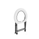 Camping folding toilet