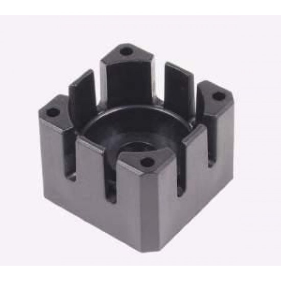 Floor mounting for lifting table Light black, piece
