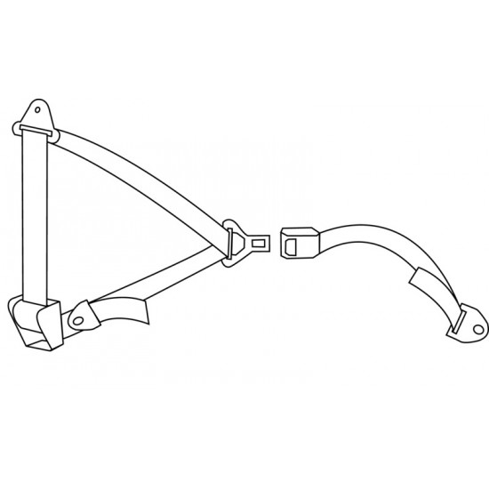 3-point automatic special belts