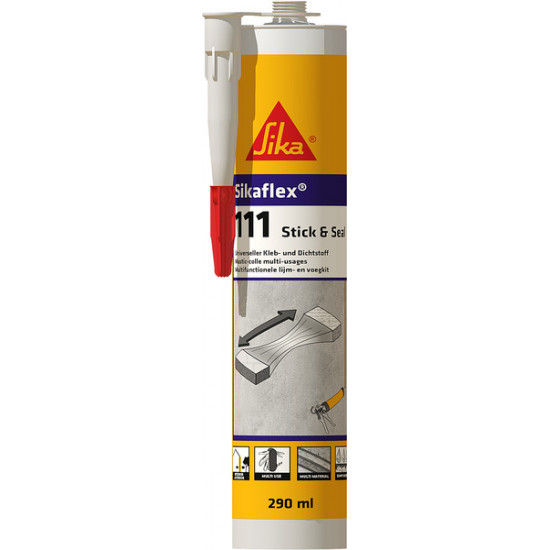 Sikaflex®-111 Stick & Seal Elastic Adhesive and Sealant