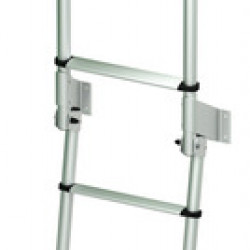 Fiamma Deluxe 8 Aluminum Outdoor Ladder, 246 cm long with 8 steps