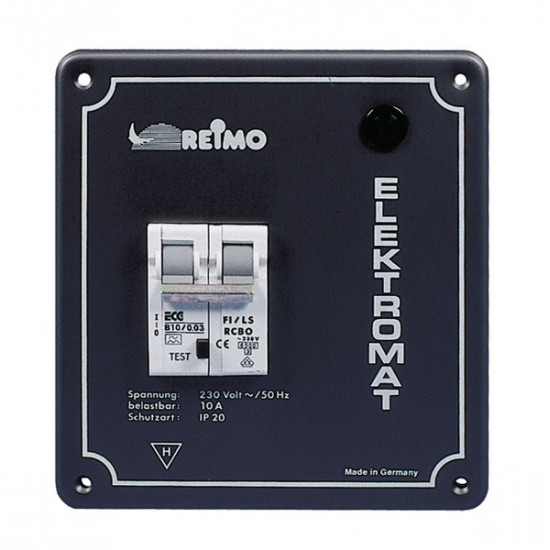 Built-in circuit breaker - 230 V system