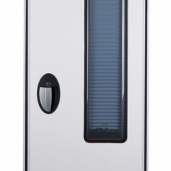 Motorhome body door set - Door size 620 x 1751 mm - Incl. window and roller blind