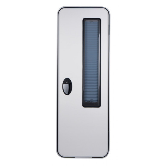 Motorhome body door set - Door size 620 x 1751 mm - Incl. window and roller blind