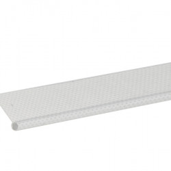 Keder rail for awning or sunshade