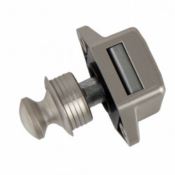 Furniture lock Push Lock Mini - Nickel-plated