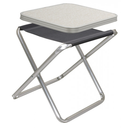 Tortuga camping stool / table stool - with MDF tabletop