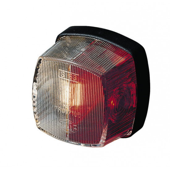 red/white outline light