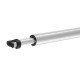 W 2000 x Extension 1800mm Fiamma CaravanStore Evo caravan awning in case for the awning rail, Colour: Royal Grey, Light Grey cover