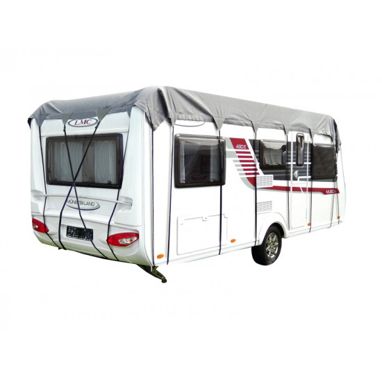 Caravan roof tarpaulins Wintertime