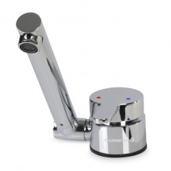 Single-lever mixer - polished chrome