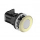 Point PushLock 33x38mm chrome
