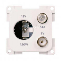 TV + satellite socket