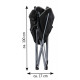 Snobby II - Folding chair with adjustable backrest and sleeping function