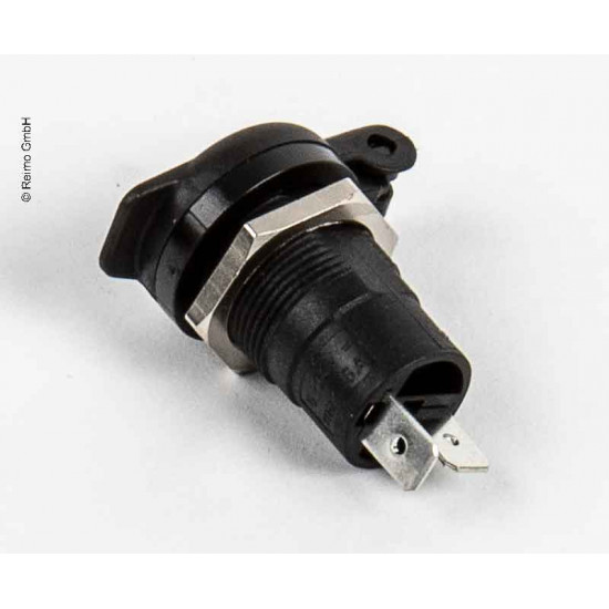 12V flush-mounted socket