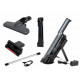Cordless vacuum cleaner 230 V / 200 W with USB - Silver Grey