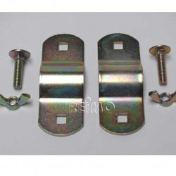 Double pipe clamp 22+25 loose