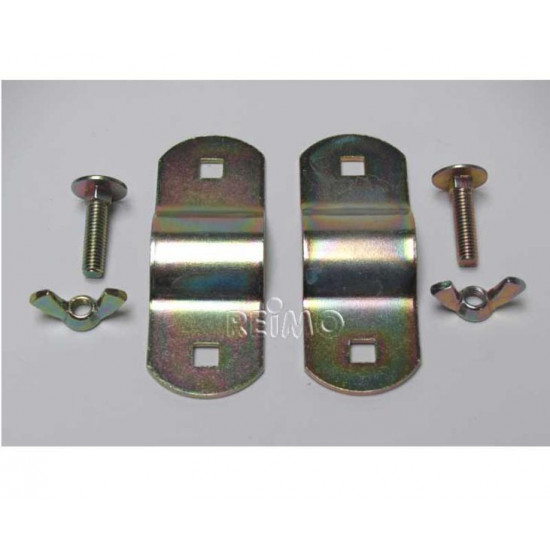 Double pipe clamp 22+25 loose