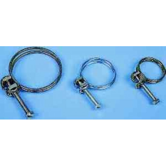 Hose clamp for spiral hose 25mm (1")