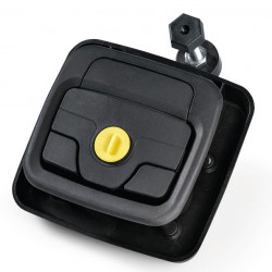 OPERA trunk lid lock with clamping bolt locking mechanism (adjustable)