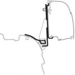 Awning adapter for Thule Omnistor 4200 with Reimo Multirail