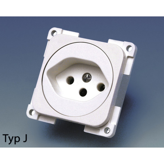 Country-specific flush-mounted sockets 230V/250V