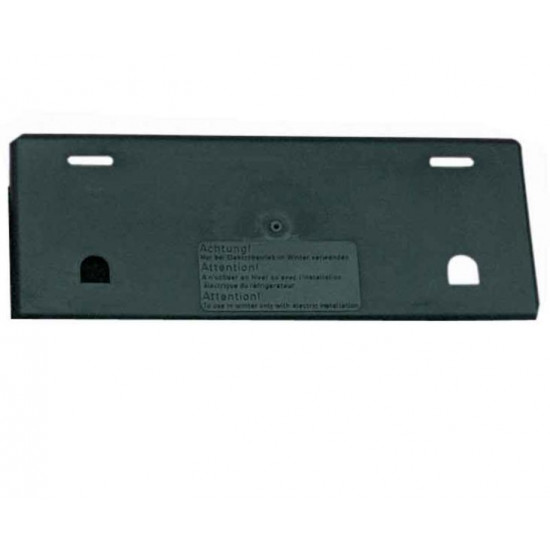 Winter cover for ventilation grilles (color: black)