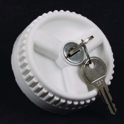 Replacement filler neck cap - White