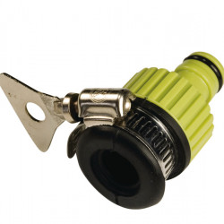 Universal tap adapter for taps without threads
