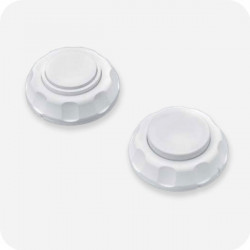 Magnetic door stop - White - Set of 2