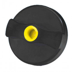 Lid for filler neck without lock, black, SB