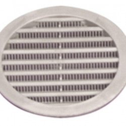 round white ventilation grille