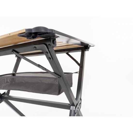 Bamboo rolling table MENDOZA 80