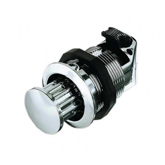 Rotary push-lock, single hole 1.2