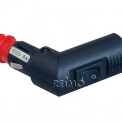 Universal plug, angled, loose