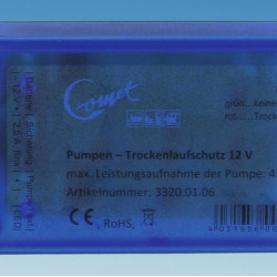 Pump dry-run protection 12V/max 45W