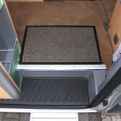 Nevada floor mat, grey, 60x40cm