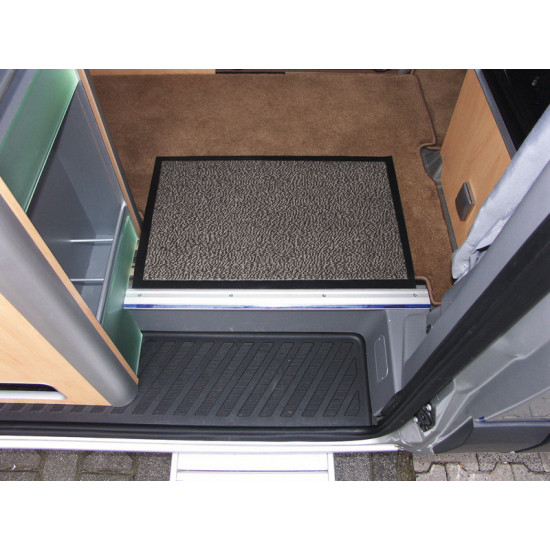 Nevada floor mat, grey, 60x40cm