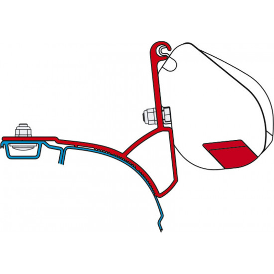 Adapter for F35, Transporter + Multivan