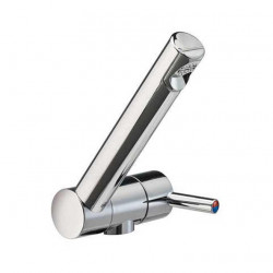 Trend A single-lever mixer tap, chrome, with switch, metal spout, Ø 33mm