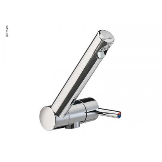 Trend A single-lever mixer tap, chrome, with switch, metal spout, Ø 33mm