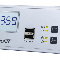 Solar computer with LCD combination panel