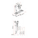 Carry Bike Frame bicycle carrier for Mercedes Sprinter from model year 2018 onwards